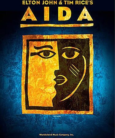 AIDA Vocal Selections Songbook piano / vocal / guitar -- Die beliebtesten Songs aus dem Musical von Elton John arrangiert für Klavier,Gesang und Gitarre (Noten/sheet music) mit Bleistift