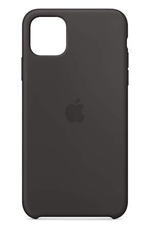 Apple Silikon Case (für iPhone 11 Pro Max) - Schwarz - 6.5 Zoll