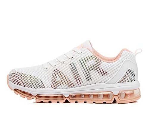 Axcone Damen Herren Sneaker Laufschuhe Air Sportschuhe Turnschuhe Running Fitness Sneaker Outdoors Straßenlaufschuhe Sports - WT 37EU
