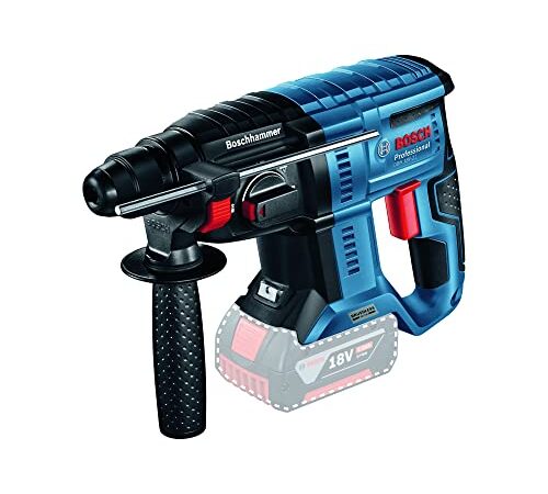Bosch Professional 18V System Akku Bohrhammer GBH 18V-21 (max. Schlagenergie 2 J, ohne Akkus und Ladegerät, im Karton)