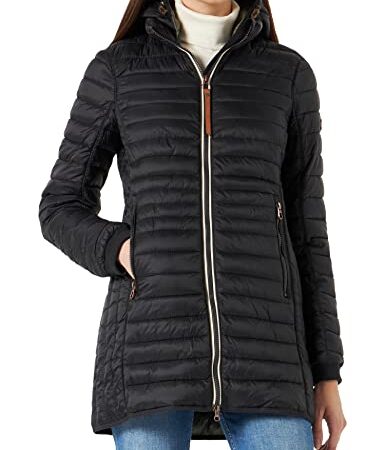 camel active Damen 320050/8E50 Jacket, Black, 42