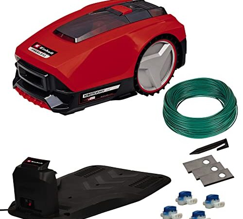 Einhell Rasenmähroboter FREELEXO 300 Solo Power X-Change (Li-Ion Akku, 18V, 300m², Mehrzonen, inkl. Montagezubehör, ohne Akku)