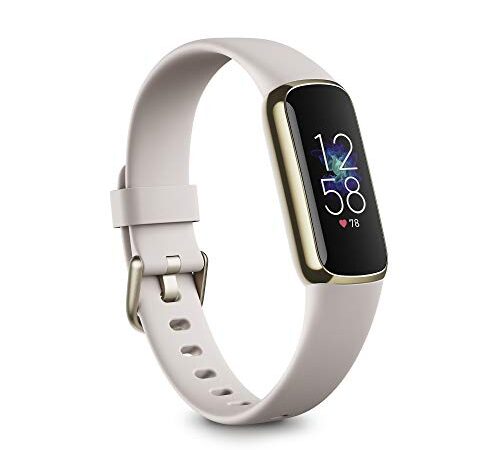 Fitbit Luxe by Google – Aktivitäts-Tracker Damen / Herren für Fitness & Wohlbefinden – Fitnessuhr mit Herzfrequenzmessung, Stressmanagement & Schlafanalyse – kompatibel mit Android / iOS