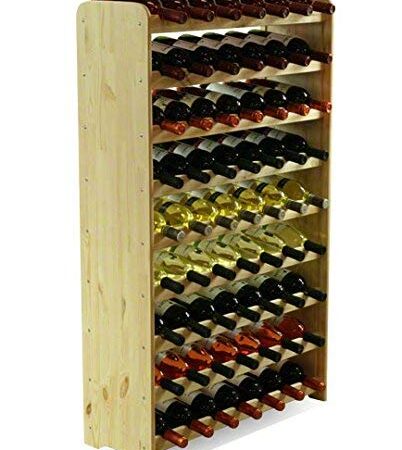 Flaschenregal Weinschrank Weinständer Weinregal für 63 Flaschen NEU!