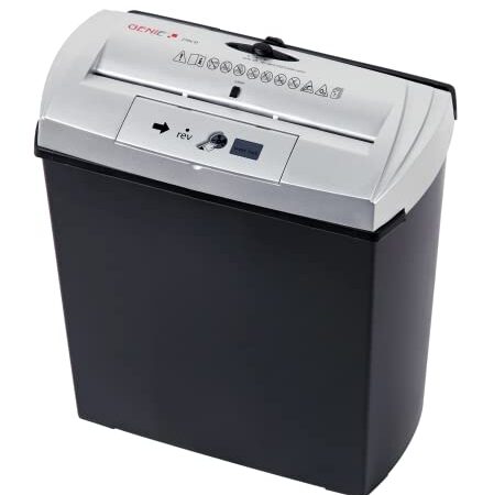 GENIE 250 CD, Aktenvernichter, Sicherheitsstufe P-1, Strip Cut, 7 Blatt, 11168, ca. 320 x 290 x 150