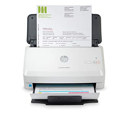 HP ScanJet Pro 2000 s2 (Scanner, Einzelblattzufuhr, 50-Blatt ADF, USB)