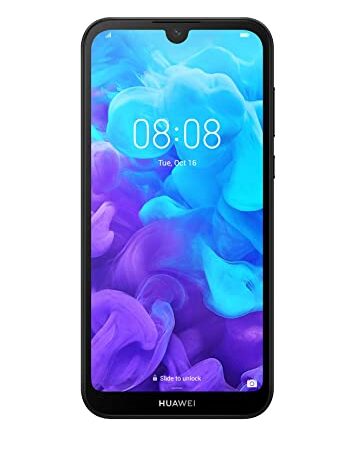 HUAWEI Y5 2019 Dual SIM Smartphone (14, 5 cm (5, 71 Zoll), 16GB ROM, 2GB RAM, 13MP Hauptkamera, 5MP Frontkamera, Android 9.0, EMUI 9.0) Midnight Black
