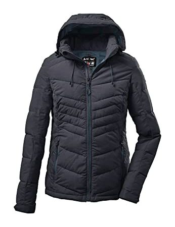 Killtec Damen Steppjacke mit abzippbarer Kapuze - KOW 149 WMN QLTD JCKT, dunkelnavy, 38, 37420-000