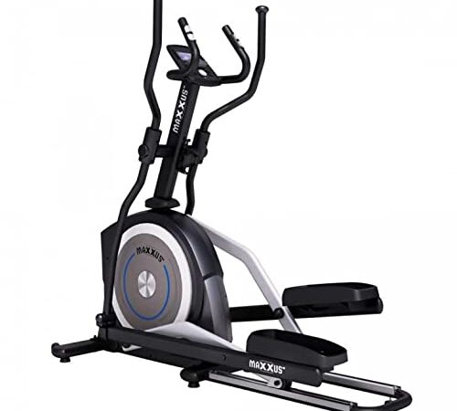 MAXXUS Crosstrainer CX 5.1 - Für Zuhause, Kompatibel mit App, Leise, mit Bluetooth, Magnetbremse, Programmen, 26 Schwungmasse - Ellipsentrainer, Elliptischer Heimtrainer, Cardio Trainingsgerät