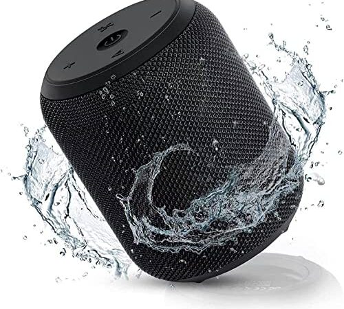 NOTABRICK Bluetooth Lautsprecher Musikbox Tragbarer Bluetooth Box mit 360° Stereo Sound,1200Minuten Spielzeit,IPX6 Wasserdicht Music Box für Reisen,Sport,Geschenke für Männer & Frauen