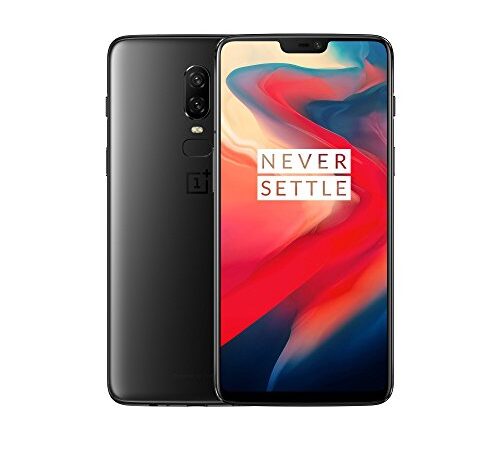 OnePlus 6 Smartphone (15,95 cm (6,28 Zoll) 19:9 Touch-Display, 256 GB interner Speicher, Android 8.1 Oreo / Oxygen OS 5.1), Midnight Black