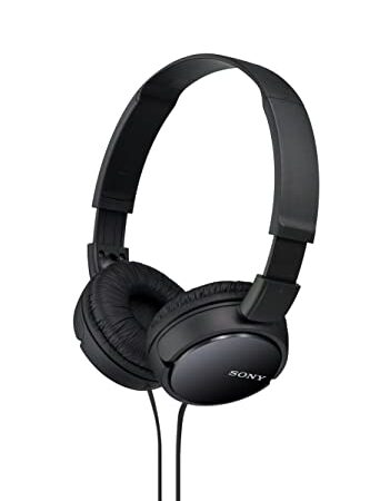 Sony MDR-ZX110 faltbarer Bügelkopfhörer, schwarz, 25