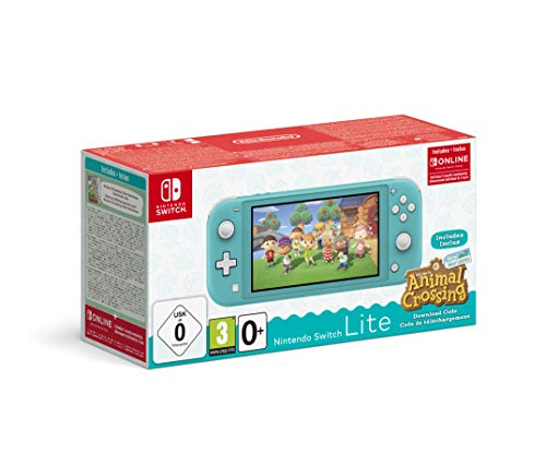 Switch Lite Tuerkis Animal Crossing: New Horizons Edition