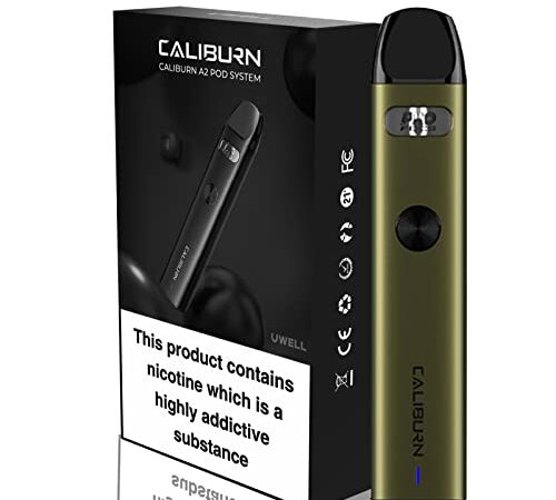 Uwell Caliburn A2 Kit Pod System, 520 mAh, green, 2,0ml