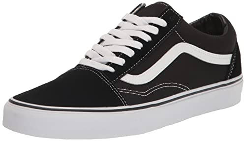 Vans Unisex UA Old Skool Sneaker, Black White, 39 EU