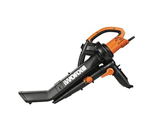 WORX WG505E Laubbläser & Laubsauger mit Mulcher 3000 W/ Laubsauger 3-in-1 Gerät inkl. Fangsack