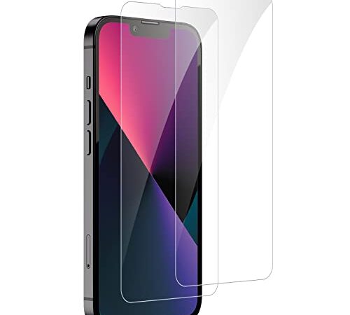 wsiiroon 2-Stück Schutzfolie für Panzerglas für iPhone 13 Mini Schutzglas, 9H Härte HD Klar Premium Displayschutz Kompatibel mit iPhone 13 Mini, Touch Sensitive, Blasenfreie