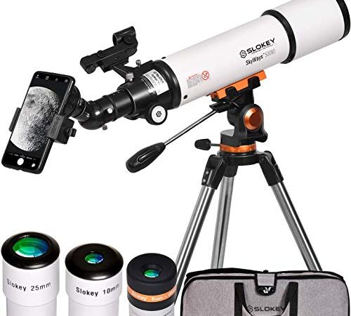 20-250x Teleskop für Anfänger - Profi, tragbar und leistungsstark - einfach zu montieren und zu benutzen - Mond, Planeten & Sterngucken.