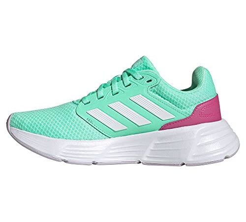 adidas Damen Galaxy 6 W Sneaker, Pulse Mint/FTWR White/Lucid Fuchsia, 42 EU