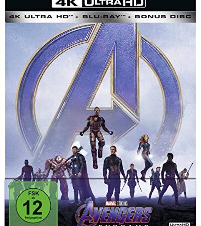 Avengers: Endgame 4K-UHD Steelbook (Limited Edition) [Blu-ray]