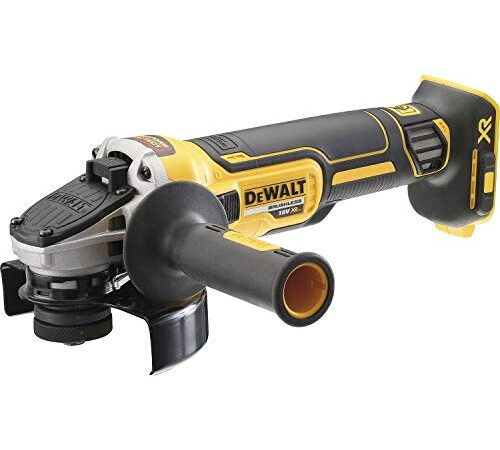 Dewalt DCG405NT-XJ Bürstenloser Motorschleifer im TSTAK-Gehäuse ohne Akkus und Ladegerät, 18 V, mehrfarbig (schwarz / gelb), 44 x 33,5 x 16 cm