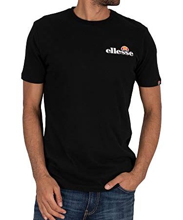 ellesse Herren Voodoo Tee tshirt, Schwarz, M EU