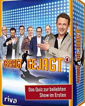 Gefragt – Gejagt – Das Quiz zur beliebten Show im Ersten: Trainiere dein Allgemeinwissen mit über 200 kniffligen Fragen. Das perfekte Geschenk für alle Quiz-Fans