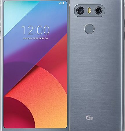 LG G6 Smartphone (14,47 cm (5,7 Zoll) Display, 32 GB Speicher, Android 7.0) Platinum