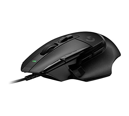 Logitech G502 X Kabelgebundene Gaming-Maus - LIGHTFORCE Hybrid optisch-mechanische Primärschalter, HERO 25K Gaming-Sensor, Kompatibel PC - macOS/Windows - Schwarz