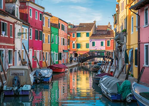 Ravensburger Puzzle 17392 Burano in Italien - 1000 Teile Puzzle für Erwachsene und Kinder ab 14 Jahren