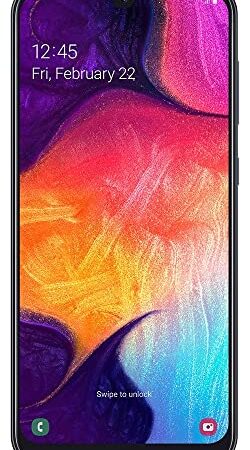 Samsung Galaxy A50 Smartphone (16.3cm (6.4 Zoll) 128GB interner Speicher, 4GB RAM, Black) - Deutsche Version (Generalüberholt)