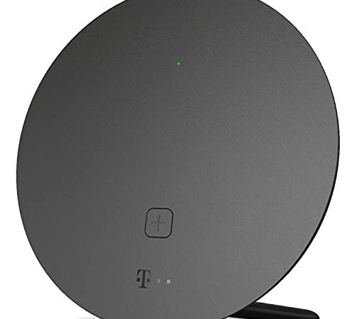 Telekom Speed Home WLAN für Ihr Starkes & stabiles Heimnetzwerk I Wi-Fi 6 fähiger Verstärker mit Mesh-Technologie für optimale Internet-Abdeckung, 4.800 Mbit/s I Plug & Play per WPS, 2 LAN-Anschlüsse