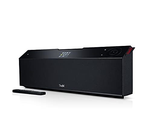 Teufel MUSICSTATION CD-Laufwerk Internet-Radio DAB+ Bluetooth Musik Streaming - Schwarz