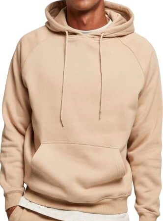 Urban Classics Herren Blank Hoody Kapuzenpullover, unionbeige, L