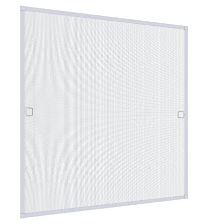 Windhager Insektenschutz Spannrahmen Fenster PLUS, Fliegengitter Alurahmen für Fenster, Selbstbausatz 140 x 150 cm, weiß, 04328