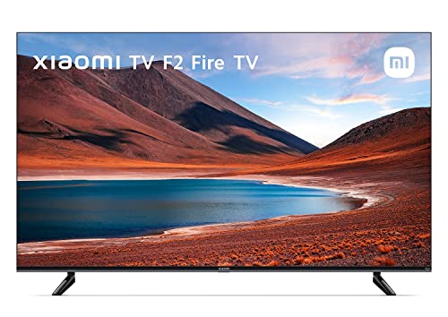 Xiaomi F2 Smart Fire TV 55 Zoll, 138 cm Fernseher (4K UHD, HDR10, Rahmenloses Metallgehäuse, Prime Video, Netflix, Alexa, HDMI 2.1, Bluetooth, USB, Triple Tuner) Modelljahr: 2022