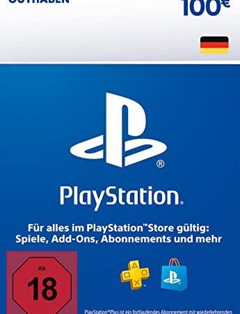 100€ PlayStation Store Guthaben | PSN Deutsches Konto [Code per Email]