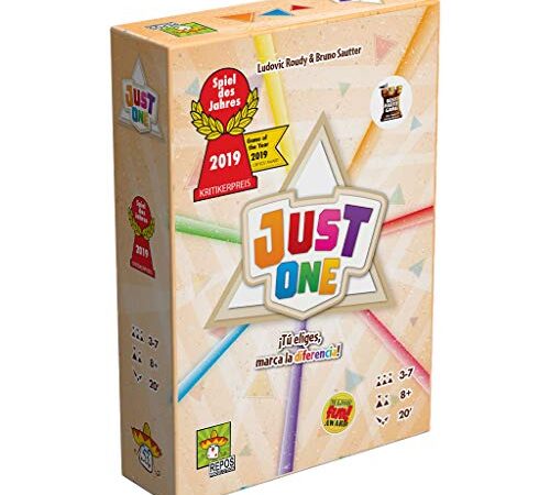 Asmodee Just one – spanisch, Farbe (RPJU0001) - Spanische Sprache