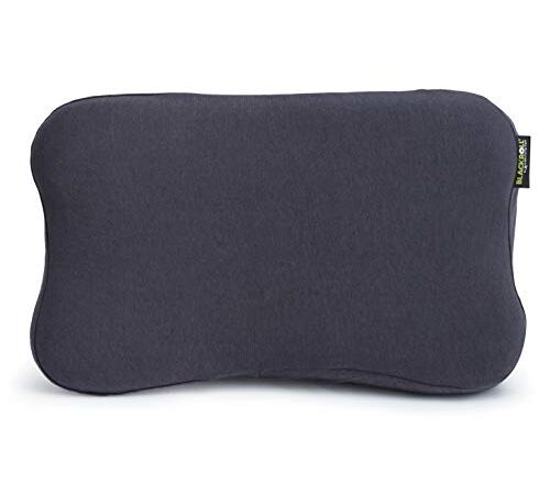BLACKROLL® Pillow CASE Jersey, Kissenbezug 30 x 50 cm für Recovery Pillow, weicher Kopfkissenbezug aus hochwertiger Baumwolle, formstabile Kissenhülle ohne Faltenbildung, Anthrazit