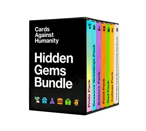 Cards Against Humanity: Hidden Gems Bundle • 6 Themenpakete + 10 Neue Karten
