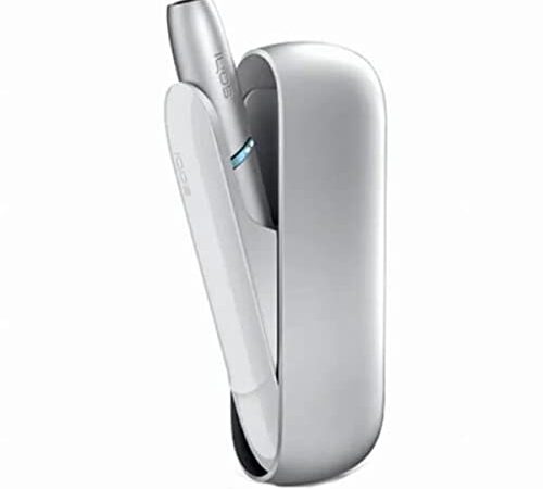 IQOS ORIGINALS DUO Kit - Tabakerhitzer – (in 4 leuchtende Farben erhältlich) für Tabak Sticks, die beste Alternative zur E Zigarette (Silver)