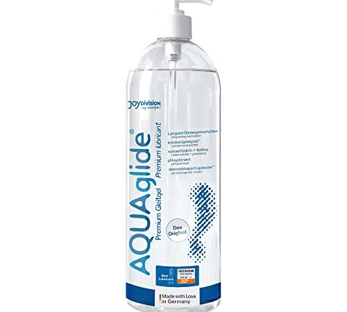 JOYDIVISION Original AQUAglide neutral – Gleitgel im Pumpspender, 1000 ml