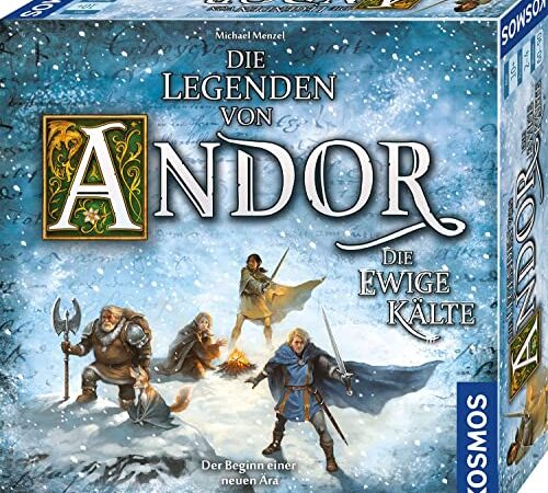 Kosmos 683351 Die Legenden von Andor - Die ewige Kälte, Eigenständiges Spiel zum preisgekrönten Abenteuer- „Die Legenden von Andor, kooperatives Fantasy-Brettspiel ab 10 Jahren