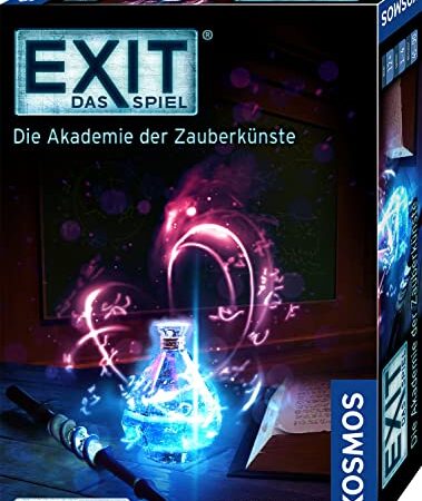 Kosmos 683689 EXIT – Das Spiel: Die Akademie der Zauberkünste, Level: Einsteiger, Escape Room Spiel, für 1 bis 4 Spieler ab 10 Jahre, einmaliges Event-Spiel, spannendes Gesellschaftsspiel