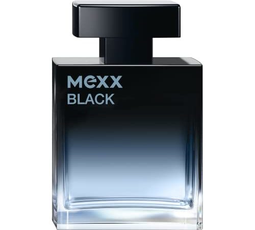 Mexx Black Man Eau de Parfum - langanhaltender Herrenduft, 50 ml (1er pack)