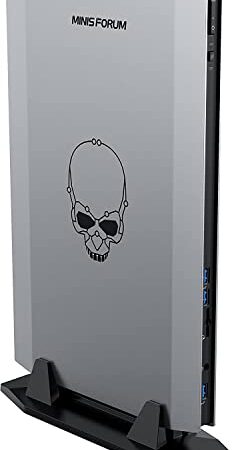 MINIS FORUM NUCX I7 Mini PC Windows 11 Pro Intel Core i7 11800H 64GB DDR4 1TB SSD mit NVIDIA GeForce RTX 3070 Mini Gaming PC, 1xHDMI, 1X Thunderbolt 4, 2X PCIe SSD Slot, 3X USB3.2,Wi-Fi 6, BT5.2