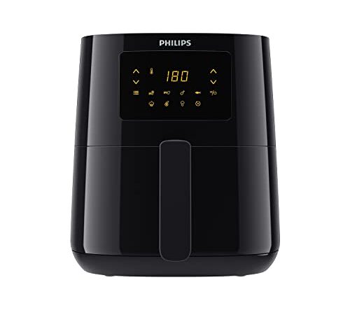 Philips Airfryer 3000 Serie L, 4.1L (0.8Kg), 13-in-1 Airfryer, 90 % Weniger Fett Mit Rapid Air Technologie, Digital, Rezepte-App (HD9252/90)