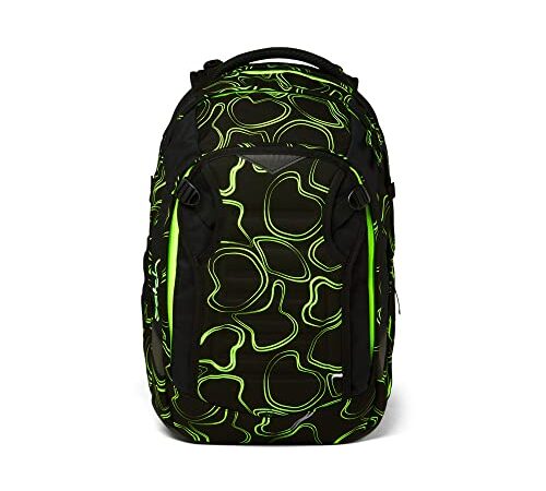 satch match Schulrucksack ergonomisch, erweiterbar auf 35 Liter, extra Fronttasche
