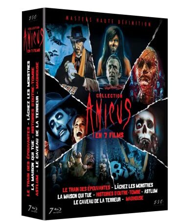 Amicus Collection - 7-Disc Box Set ( Dr. Terror's House of Horrors / Scream and Scream Again / The House That Dripped Blood / Tales from the Crypt / Asylum / T [ Französische Import ] (Blu-Ray)