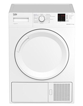 Beko b300 DS7512PA Tumble Dryer with Heat Pump Technology 7 kg. A+++(10% more economical than A++) Electronic Humidity Measurement, White. [Energy Class A+++]